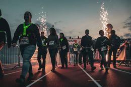 Begin van de Night Trail & Walk