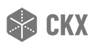 Logo van CKX websites en teksten