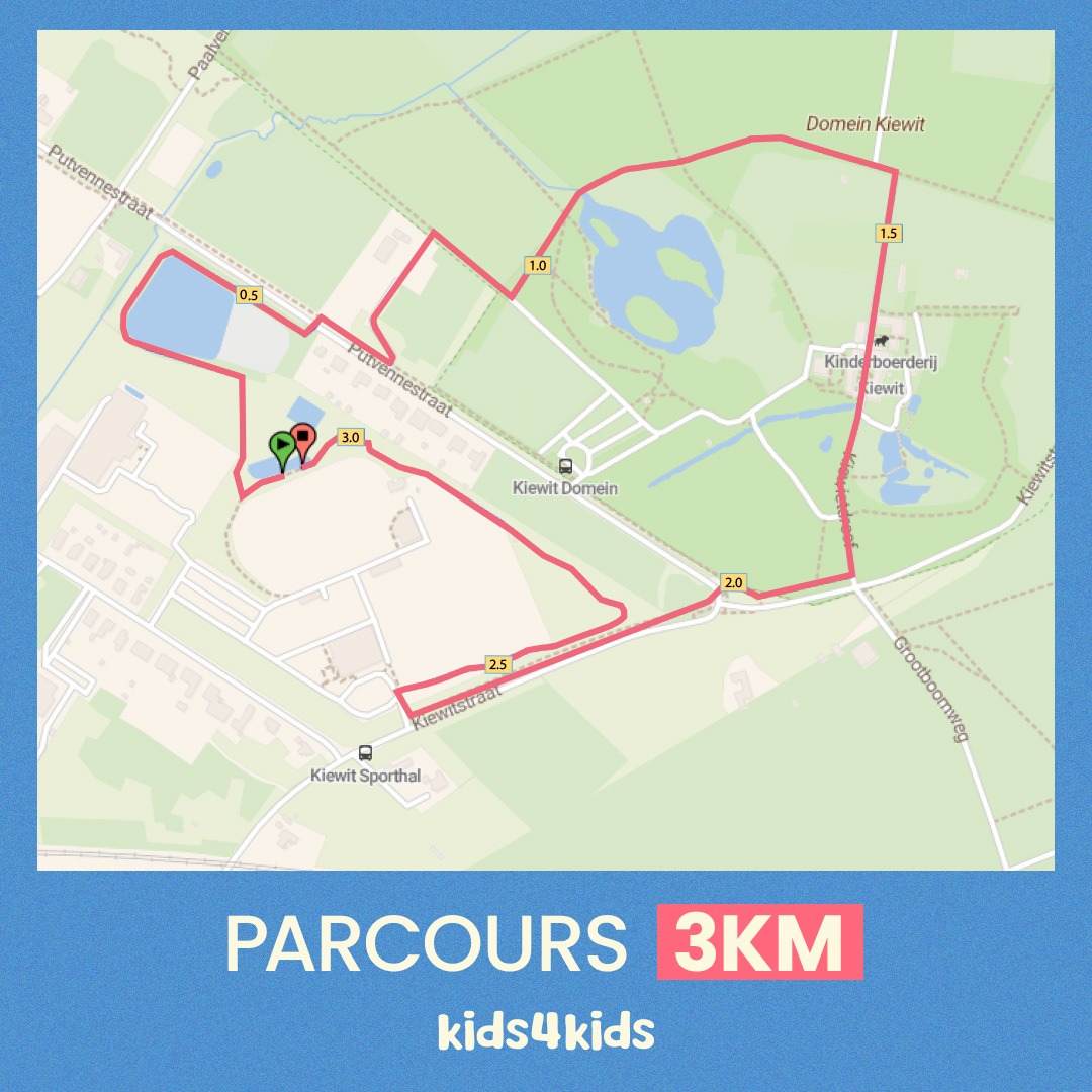 Parcours 3 km